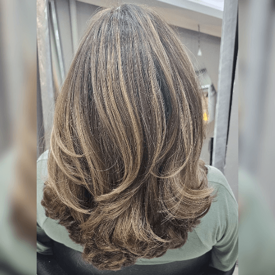 Salão de cabeleireiro feminino